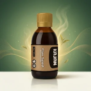 روغن تخم کتان کاژان 120 میلی‌لیتر پرس سرد