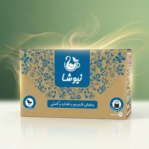 دمنوش خارمریم شاهتره کاسنی نیوشا ۲۰ تی‌بگ
