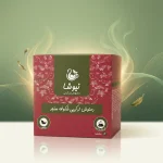 دمنوش ترکیبی شکوفه سنجد نیوشا ۱۲ تیبگ با سیب ترش و زنجبیل و دارچین