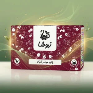 چای سیاه و آلبالو نیوشا Newsha Sour Cherry Black Tea