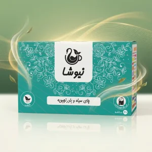 چای سیاه و بادرنجبویه نیوشا Newsha Melissa Black Tea