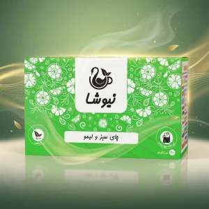 چای سبز و لیمو نیوشا Newsha Green Tea Persian Lime