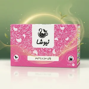 چای سبز و به‌لیمو نیوشا Newsha Green Tea Lemon Verbena
