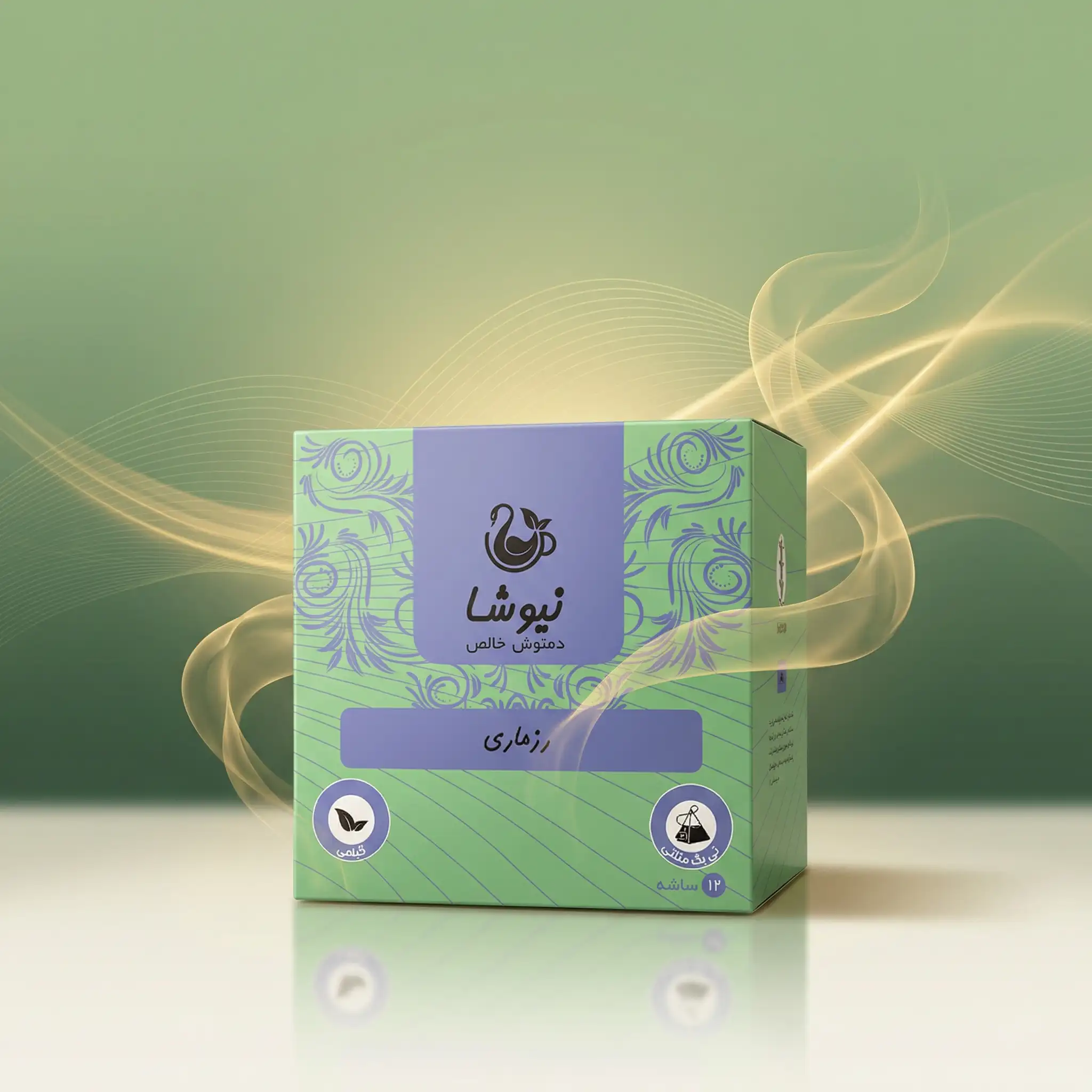 niktea-rosemary-herbal-tea دمنوش رزماری نیوشا Newsha Rosemary Herbal Tea