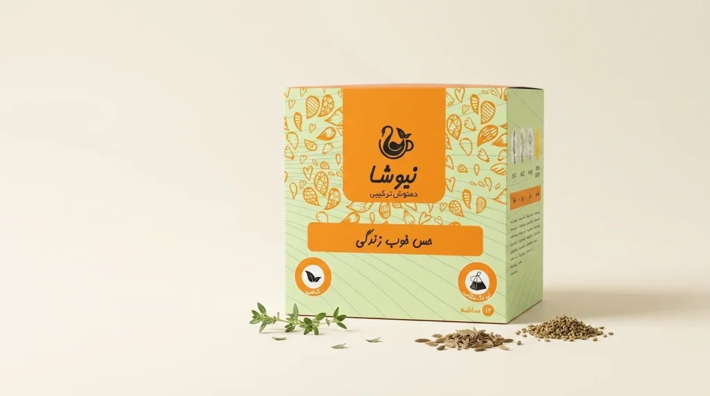 مقاله دمنوش حس خوب زندگی نیوشا