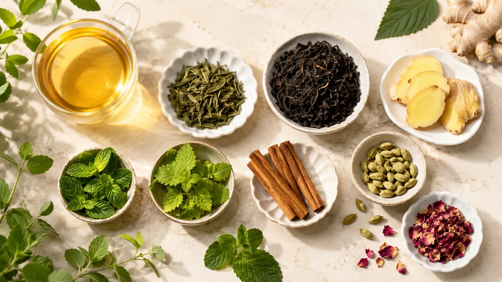 بهترین دمنوشها و چایها برای انرژی و رفع کسلی روزانه