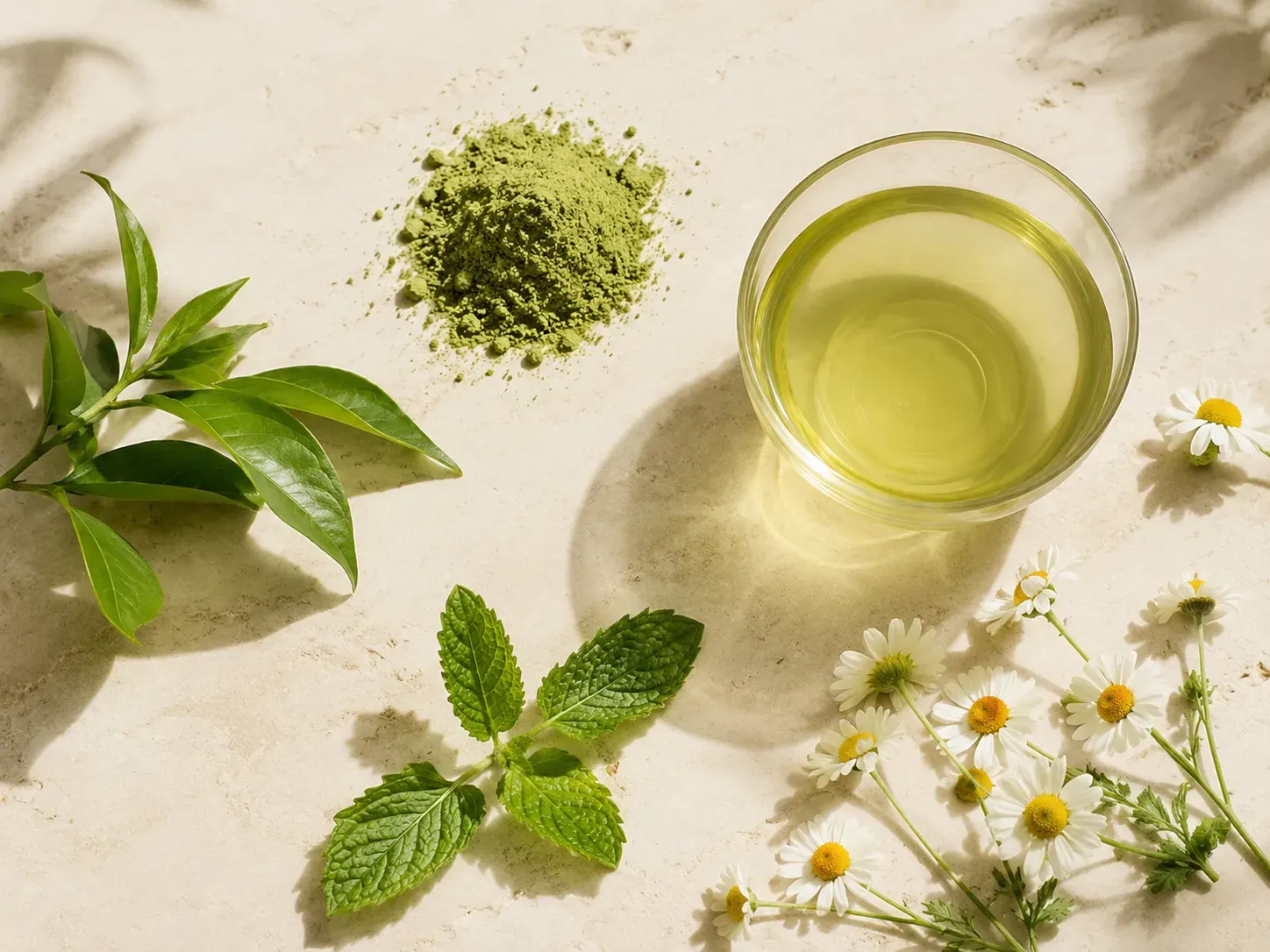 چای سبز برای پوست مستعد جوش و کمک به کاهش التهاب پوست