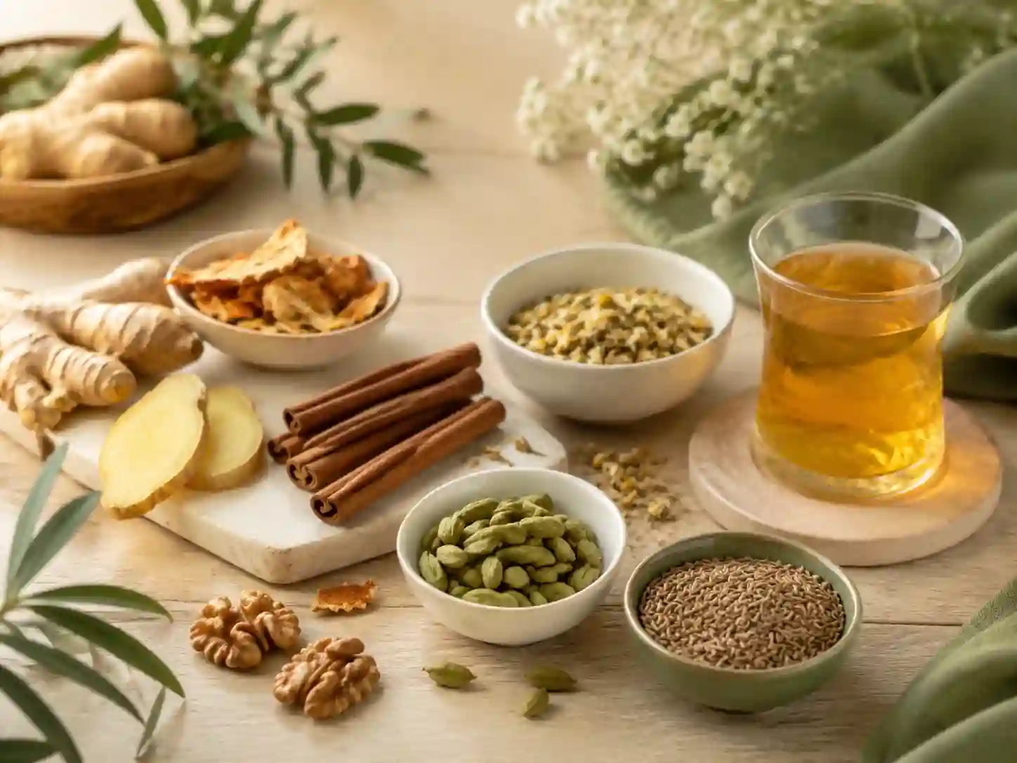 طبع سرد چیست؟ علائم سردی بدن و خوراکیهای مناسب آن 4 دمنوشهای مناسب طبع سرد با زنجبیل، دارچین، هل و گیاهان گرممزاج