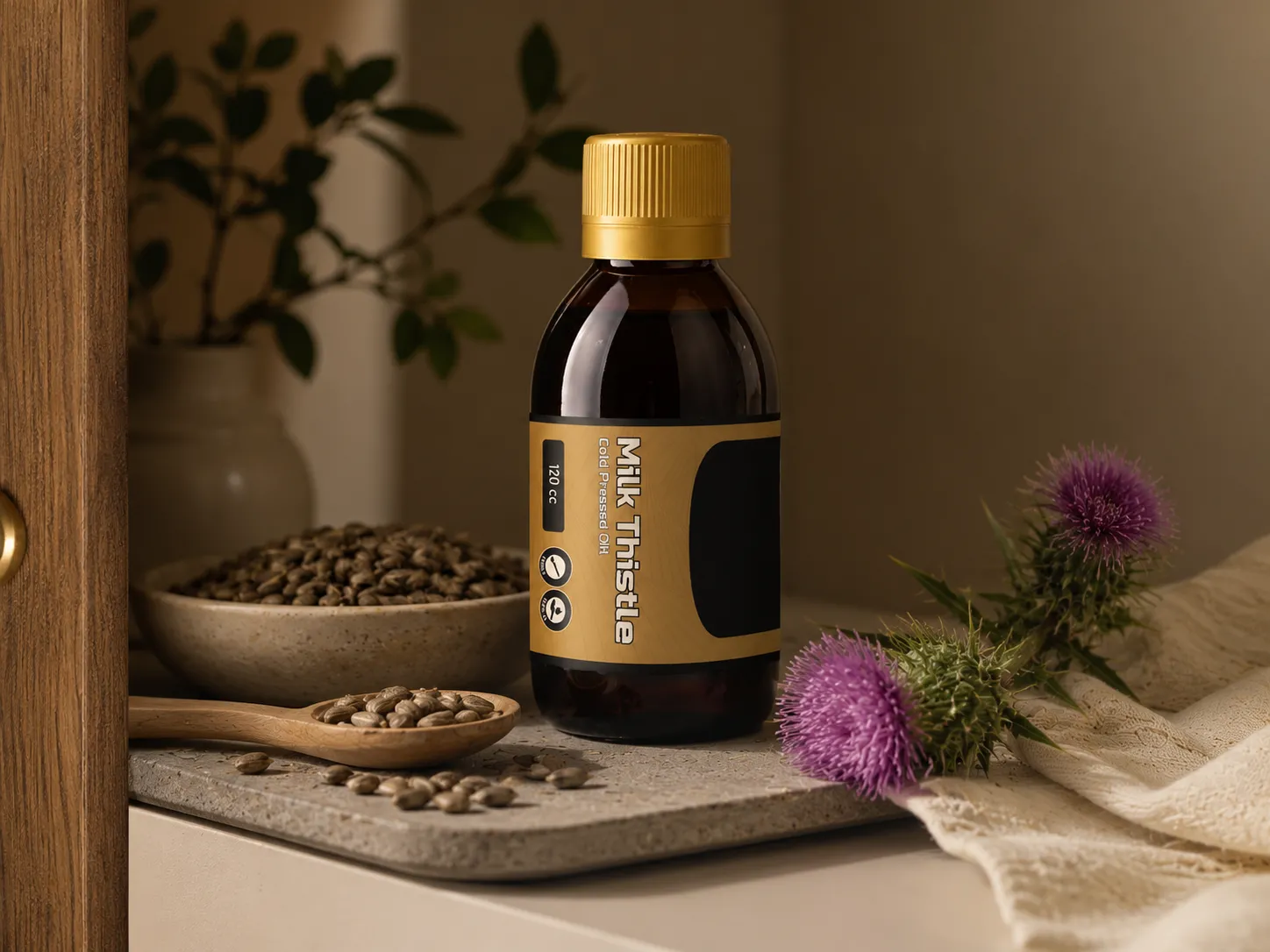 روش نگهداری روغن خارمریم دور از نور و گرما برای حفظ کیفیت محصول