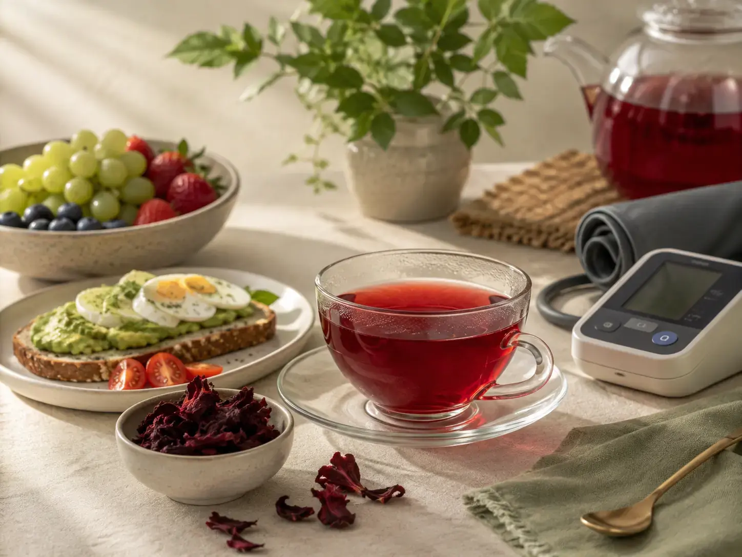 سبک زندگی سالم برای فشار خون بالا سبک زندگی سالم برای کنترل فشار خون همراه با چای ترش و تغذیه مناسب